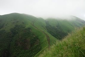 foggy wu-kung mountains