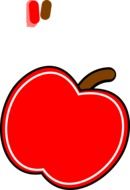 Picture of bright red fruit
