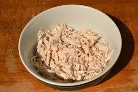 Chicken in the bowl
