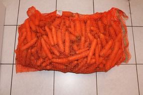 sack full of carrots