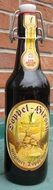 bottle of dopell birsell beer