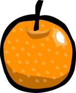 yellow fruit as a colorful illustration