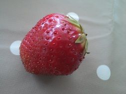 Fresh strawberry on the table