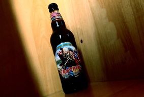 bottle of British beer
