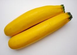 two yellow zucchini