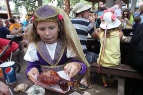 turkey carnival food