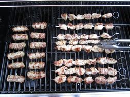 BBQ meat on the street