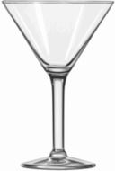 transparent glass for cocktails
