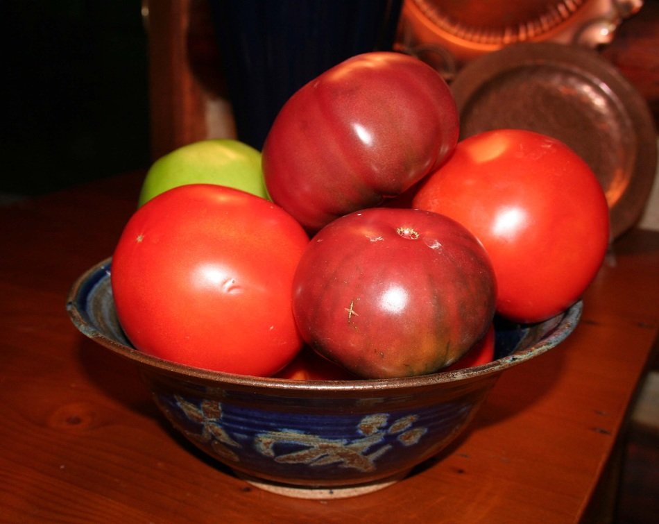 fresh natural tomatoes