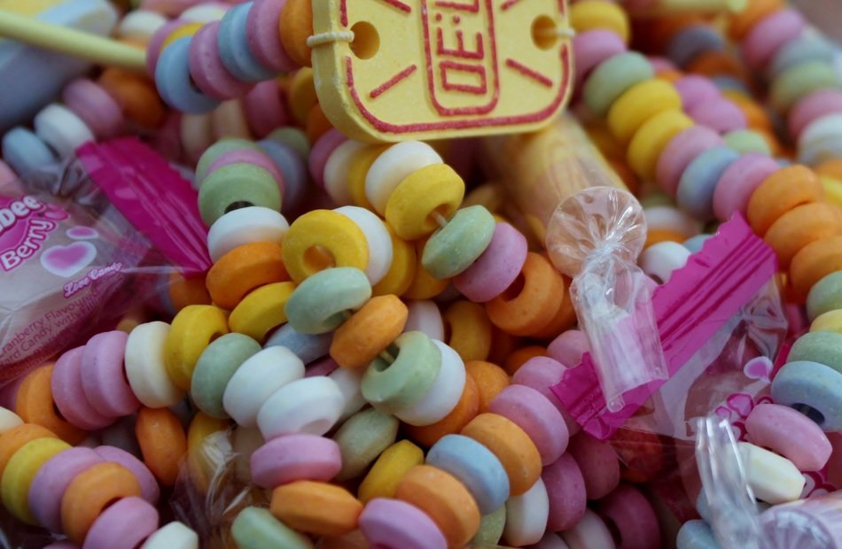 sugar candy necklaces