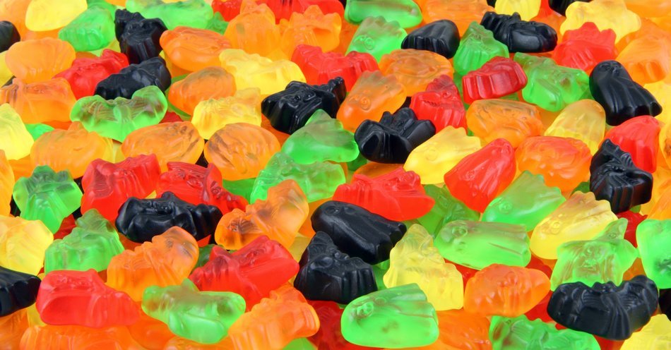 colorful chewy sweets