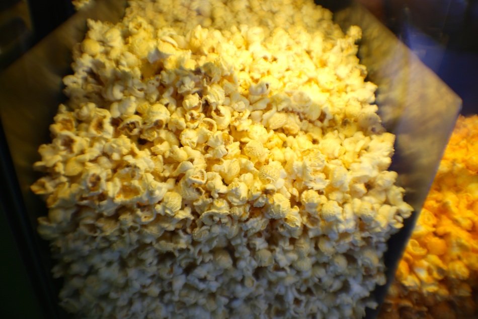 popcorn in container