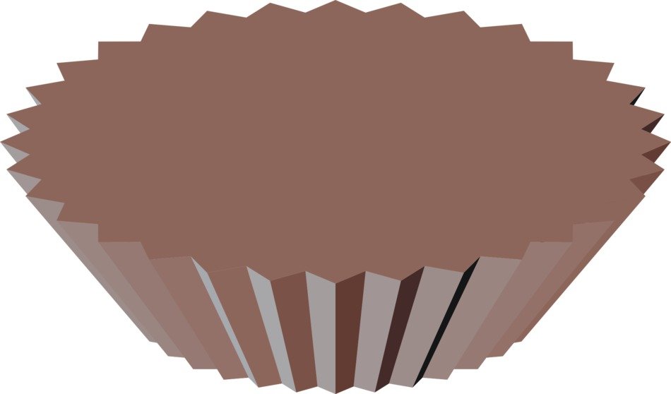 candy cupcake drawing