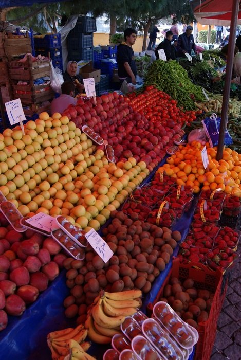 market in Turkey