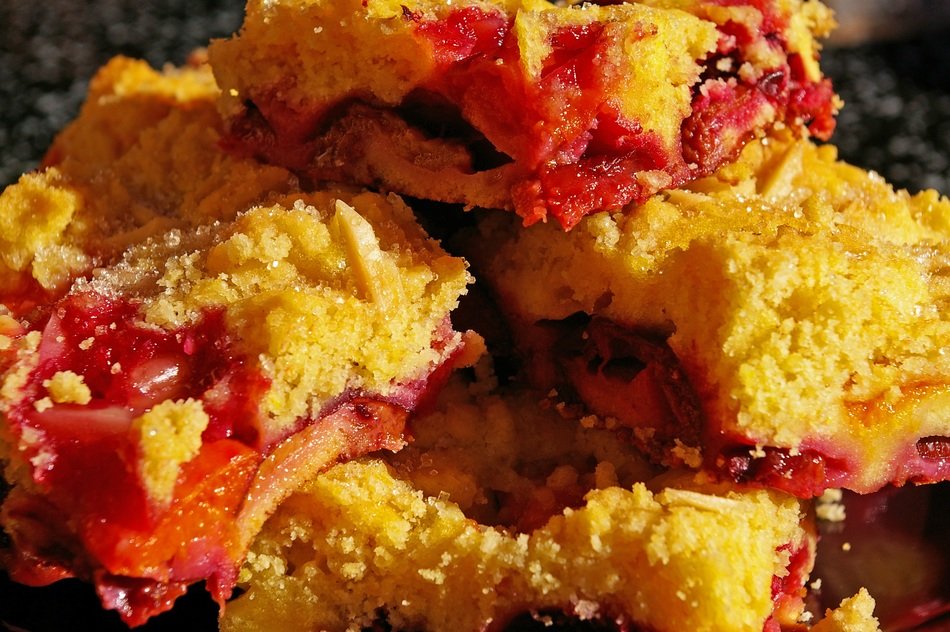 streusel cake