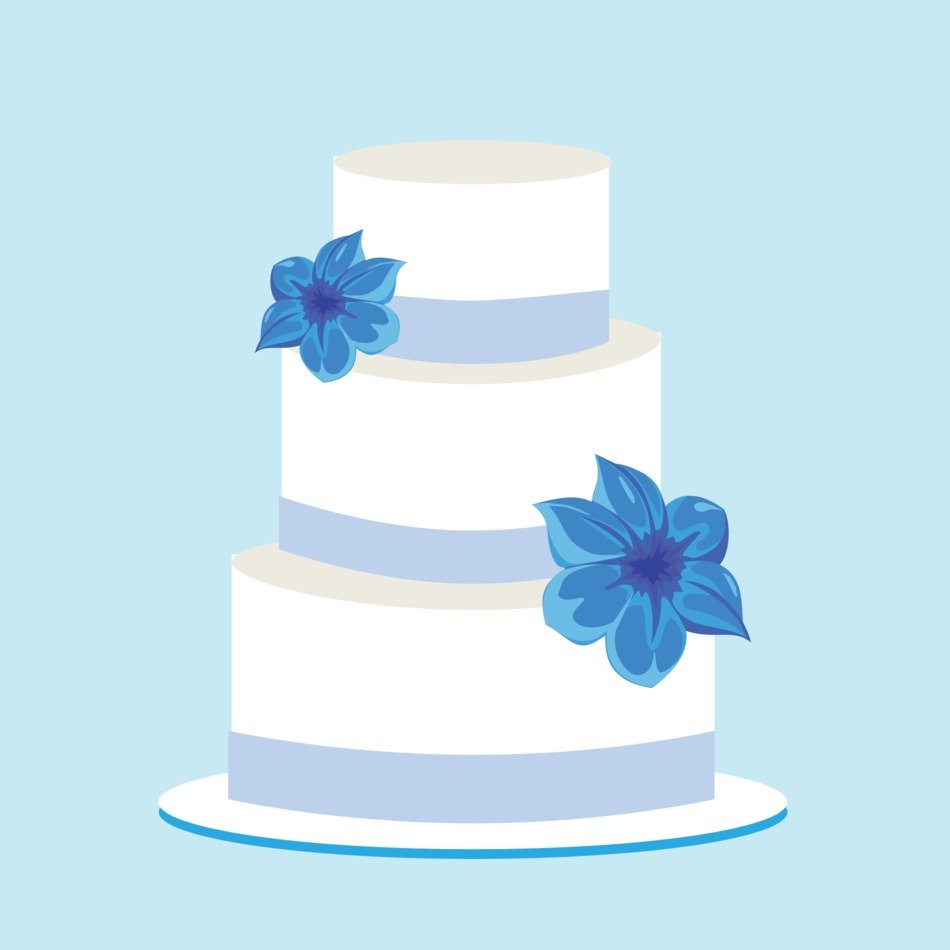 Wedding cake drawing free image download