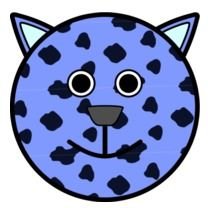 Leopard Head Clip Art N3