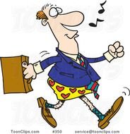 Cartoon Man Walking N5