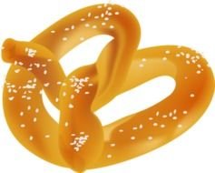 Free Pretzel Clip Art