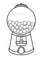 Bubble Gum Machine Clip Art N22