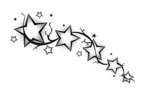 stars decoration drawing