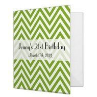 Green Zig Zag Lines N2