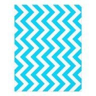 Blue Zig Zag Pattern