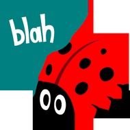Cute Ladybug Vector Clip Art N5