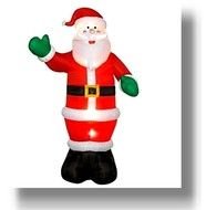 Colorful figure of Santa