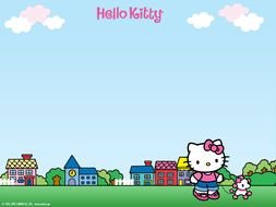 Clipart of Hello Kitty Desktop