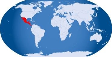 Blank Map Of Mexico Central America And South 28