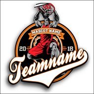 Basketball Clipart In 3D Text Design Template