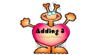 Valentines Monster Clipart drawing