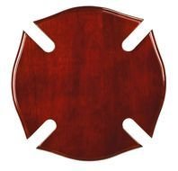 Blank Maltese Cross on a white background