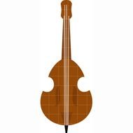 Bass Guitar Clip Art N13