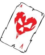 Ace Of Hearts Clip Art drawing