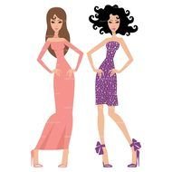 fashionable ladies