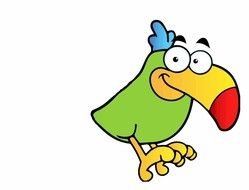 Bird Template Printable drawing