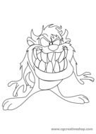 Taz Coloring Pages N2