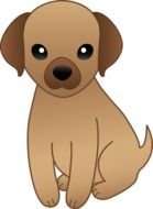 Cute Cartoon Dogs drawing