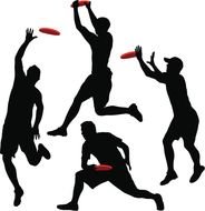 Ultimate Frisbee Clip Art N17