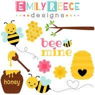 Spring Bee Clip Art N6