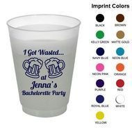 16 Oz Frosted Plastic Cups