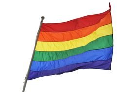 Gay Flag as a picture for clipart