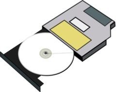Disk Drive Clip Art N4
