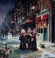 Victorian Christmas Carolers N2