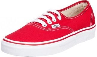 Red tennis shoes