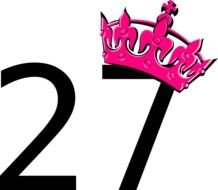 27 Number Clip Art N6