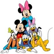 Mickey Mouse And Friends Clip Art N11