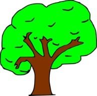 Cartoon Tree Clip Art N50